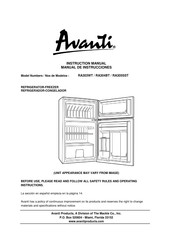 Avanti RA304BT Manual De Instrucciones