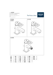 Grohe 23 105 Manual De Instrucciones