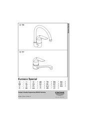 Grohe Euroeco Special 32 787 Manual De Instrucciones