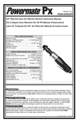 Powermate Px P024-0303SP Manual De Instrucciones