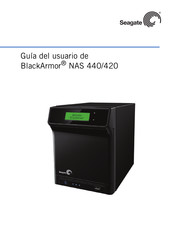 Seagate BlackArmor NAS 420 Guia Del Usuario