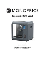 Monoprice MP Voxel Manual De Usuario