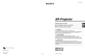 Sony SRX-R110 Manual De Instalación