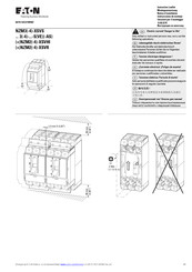 Eaton NZM3-XSVS Instrucciones De Montaje