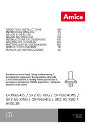 Amica AH0139 Manual De Instrucciones