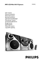 Philips FWM35 Manual Del Usuario