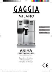 Gaggia Milano RI8759 Instrucciones De Uso