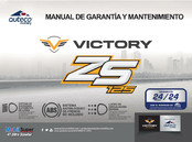 Victory ZS125 Manual De Garantía Y Mantenimiento