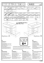 MIRAKEMUEBLE K453 Manual De Instrucciones