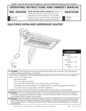 Mr. Heater HEATSTAR HS25LP Manual De Instrucciones