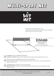 Sport Squad HIT MIT HM400 Instrucciones De Ensamblaje