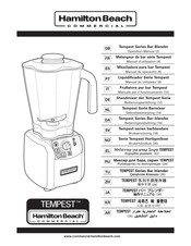 Hamilton Beach Tempest Serie Manual De Operación