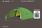 Vaude mark XT 4P Manual Del Usuario