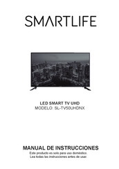 SmartLife SL-TV50UHDNX Manual De Instrucciones