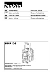 Makita DMR106 Manual De Instrucciones