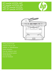 HP LaserJet M1522nf Guía De Instalación Inicial