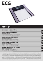 ECG OV 124 Manual De Instrucciones