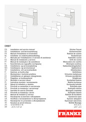 Franke ORBIT Manual De Instalación Y Servicio