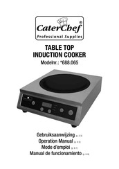 CaterChef 688.065 Serie Manual De Funcionamiento