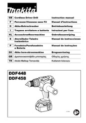 Makita DDF448 Manual De Instrucciones