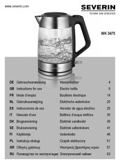 SEVERIN WK 3475 Instrucciones De Uso