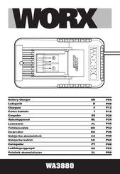 Worx WA3880 Manual De Instrucciones