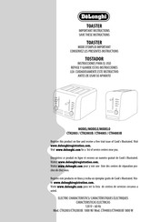 DeLonghi CTH4003B Instrucciones Para El Uso