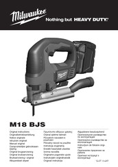 Milwaukee M18 BJS Manual Del Usuario