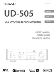 Teac UD-505 Manual Del Usuario