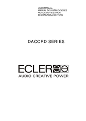Ecler DACORD H208 Manual De Instrucciones