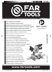 Far Tools MA 1200C Traduccion Del Manual De Instrucciones Originale