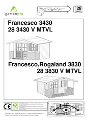 Gartenpro 28 3430 V MTVL Manual Del Usuario