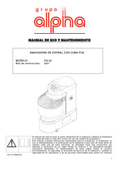 Alpha FM 80 Manual De Uso Y Mantenimiento