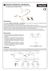 Fonestar FCM-900 Manual Del Usuario