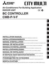 Mitsubishi Electric CMB-P-V-F Manual De Instalación