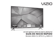 Vizio M80-C3 Guia De Inicio Rapido