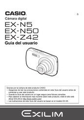 Casio EX-N50 Guía Del Usario