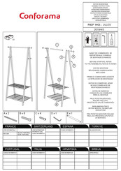 CONFORAMA JULES Instrucciones De Montaje