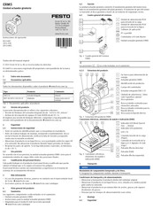 Festo ERMS Instrucciones De Operación