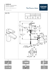 Grohe EUROPLUS 33 170 Manual Del Usuario