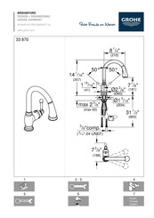 Grohe Bridgeford 33 870 Manual De Instrucciones