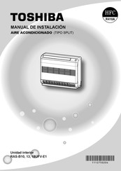 Toshiba RAS-B18UFV-E1 Manual De Instalación