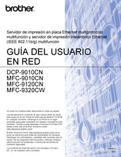 Brother MFC-9320CW Guía Del Usuario En Red