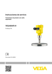 Vega VEGABAR 81 Instrucciones De Servicio