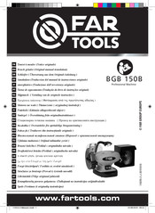 Far Tools BGB 150B Traduccion Del Manual De Instrucciones Originale