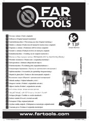 Far Tools one P 13F Traduccion Del Manual De Instrucciones Originale