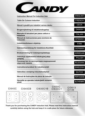 Candy CI640CB Manual De Instrucciones