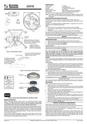 System Sensor 2351E Manual Del Usuario