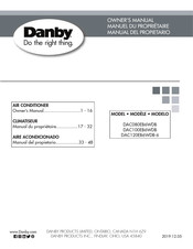 Danby DAC080EB6WDB Manual Del Propietário