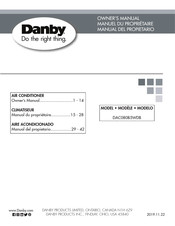 Danby DAC080B5WDB Manual Del Propietário